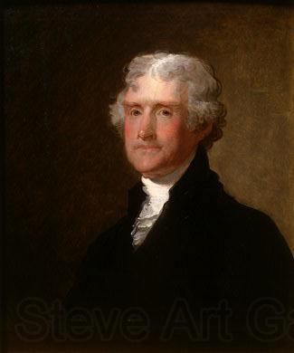 Gilbert Stuart Thomas Jefferson Norge oil painting art